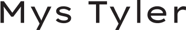 Mys Tyler Logo White
